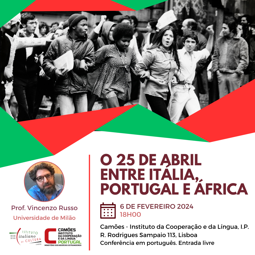 O 25 de Abril entre Itália, Portugal e África